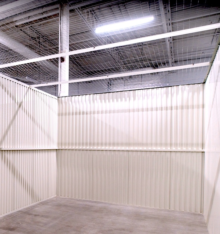 Self Storage unit partition