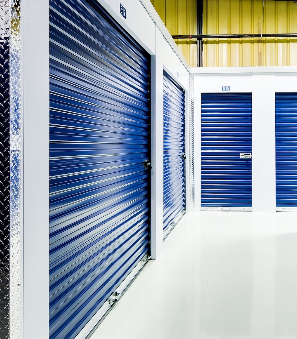 Self storage roll-up door